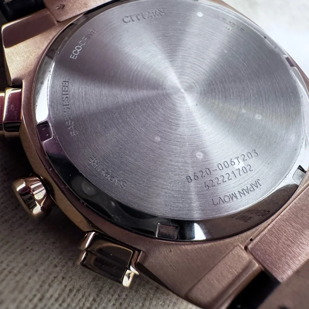 Citizen Axiom 43MM Rose Gold Stainless Steel Men’s Watch